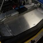 AMC Javelin radiator block off panel